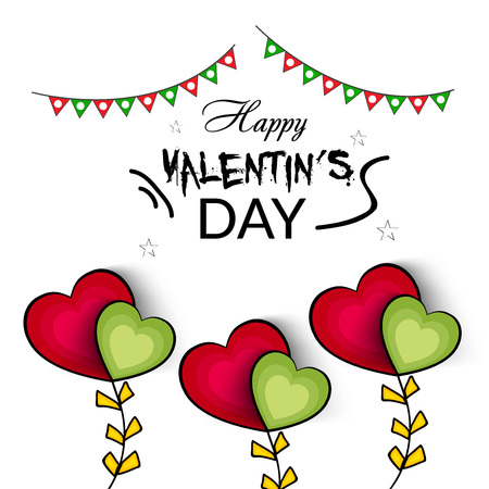 Happy Valentines Day.のイラスト素材