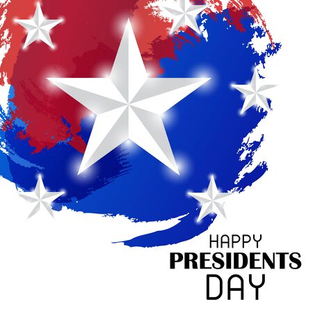 Happy Presidents Day design templateのイラスト素材