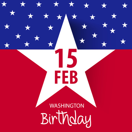 George Washington Birthday design templateのイラスト素材