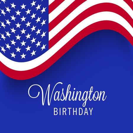 George Washington Birthday design templateのイラスト素材
