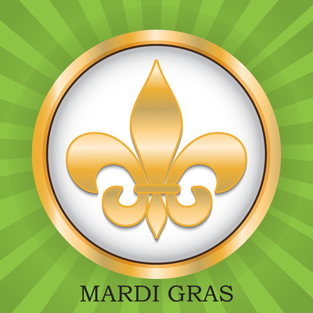 Mardi Gras design templateのイラスト素材