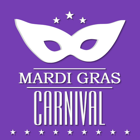 Mardi Gras design templateのイラスト素材
