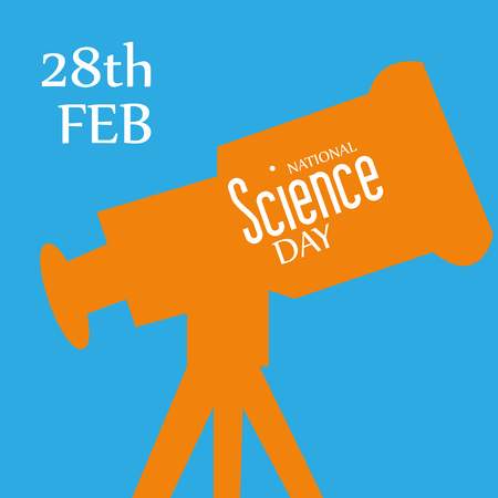 National Science Day.のイラスト素材