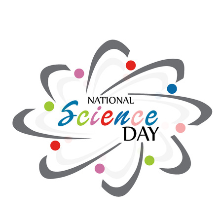 National Science Day.のイラスト素材