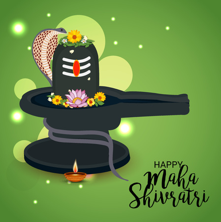 Happy Maha Shivratri.のイラスト素材