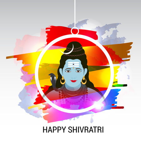 Happy Maha Shivratri.のイラスト素材