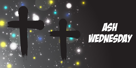 Ash Wednesday.のイラスト素材