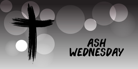 Ash Wednesday.のイラスト素材