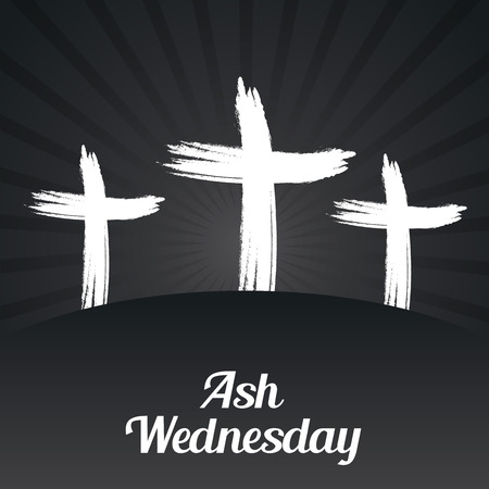Ash Wednesday.のイラスト素材