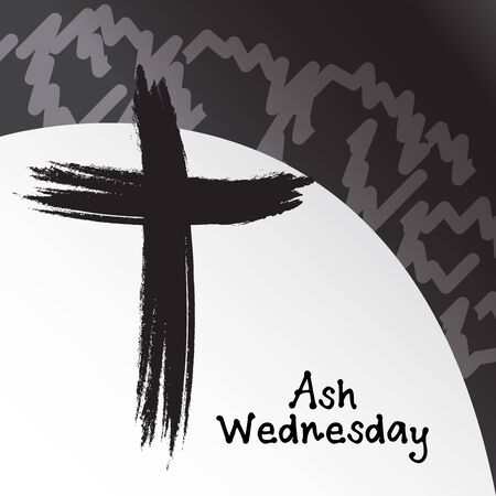 Ash Wednesday.のイラスト素材