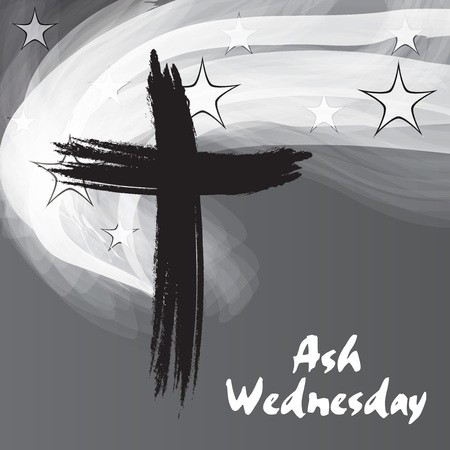 Ash Wednesday.のイラスト素材