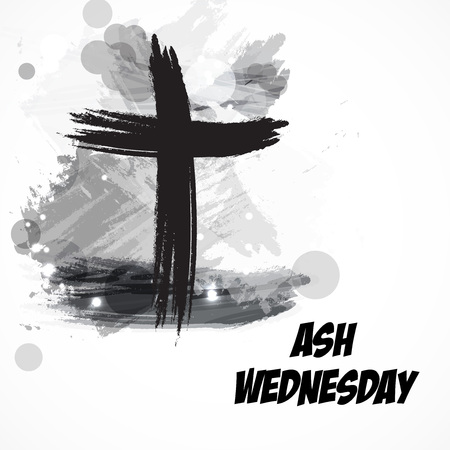 Ash Wednesday.のイラスト素材