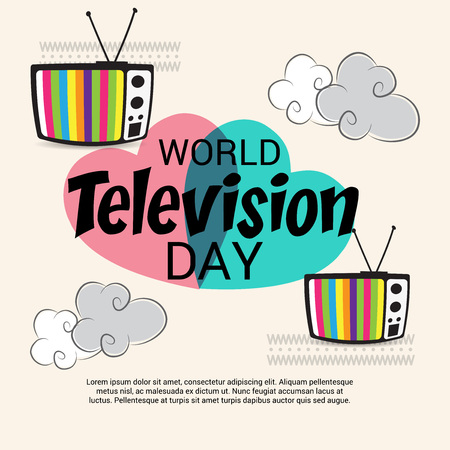 World Television day.のイラスト素材