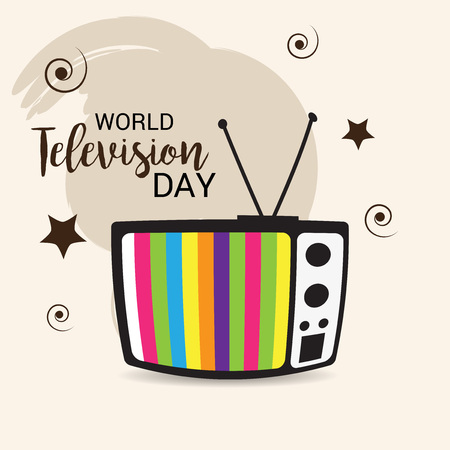 World Television day.のイラスト素材