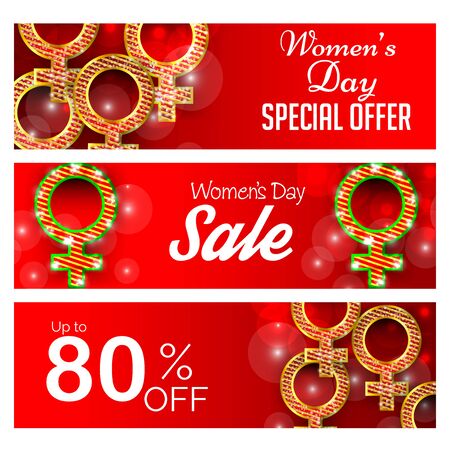 Happy Women's Day.のイラスト素材