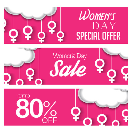 Happy Women's Day.のイラスト素材