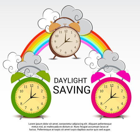 Daylight Saving.のイラスト素材