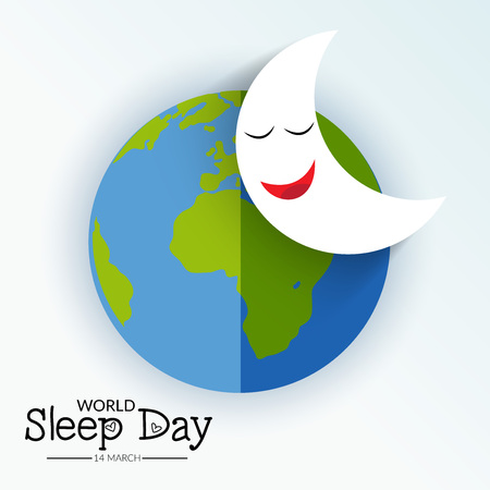 World Sleep Day.のイラスト素材