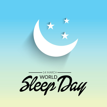 World Sleep Day.のイラスト素材