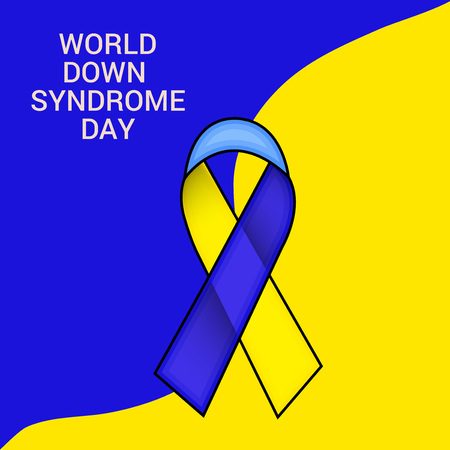 World Down Syndrome Day creative concept designのイラスト素材