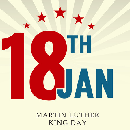Martin Luther King Day.のイラスト素材