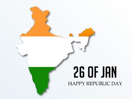 Happy Republic Day.のイラスト素材