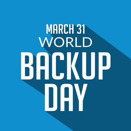 World Backup Day.のイラスト素材
