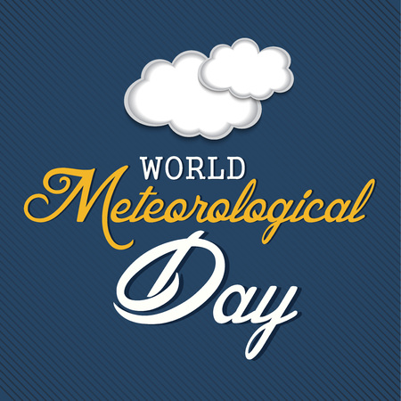 World Meterological Day.のイラスト素材