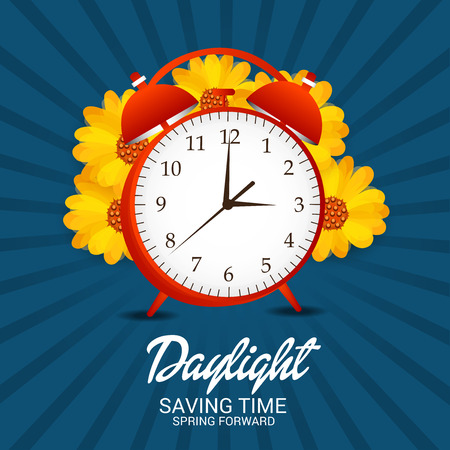 Daylight Saving Time.のイラスト素材