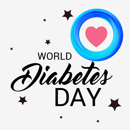 World Diabetes Day.のイラスト素材