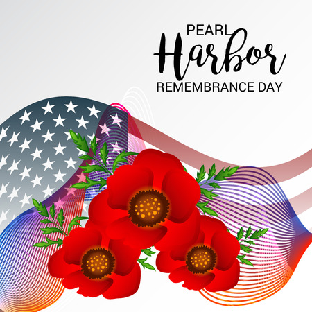 Pearl Harbor Remembrance Day.のイラスト素材