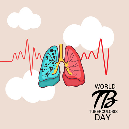 World Tuberculosis Day.のイラスト素材