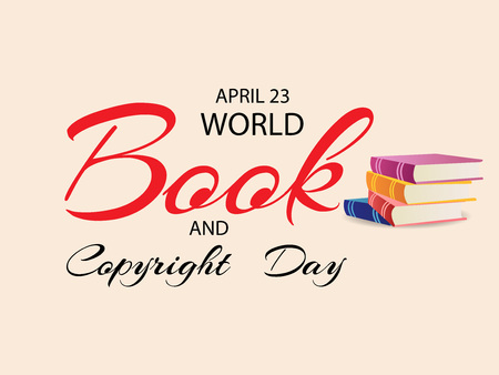 World Book and Copyright Day.のイラスト素材