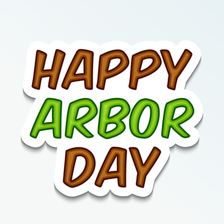 Arbor Day icon illustrationのイラスト素材