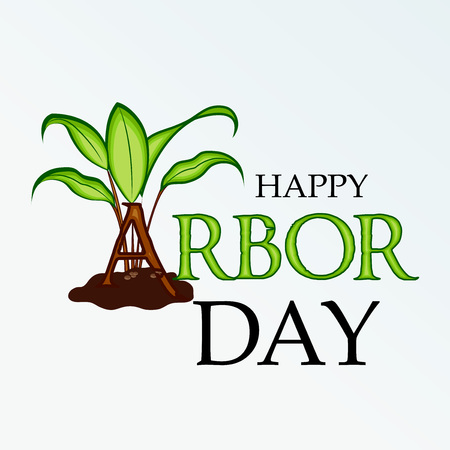 Arbor Day.のイラスト素材