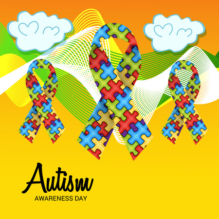 World autism awareness day.のイラスト素材
