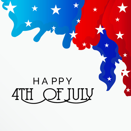 4th of July.のイラスト素材