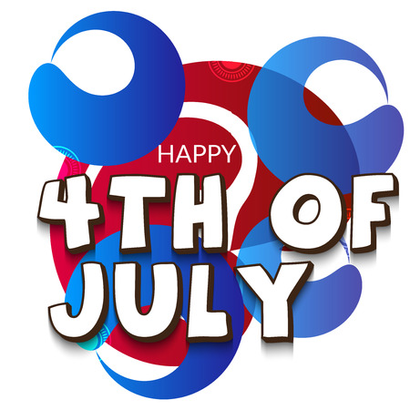 4th of July.のイラスト素材