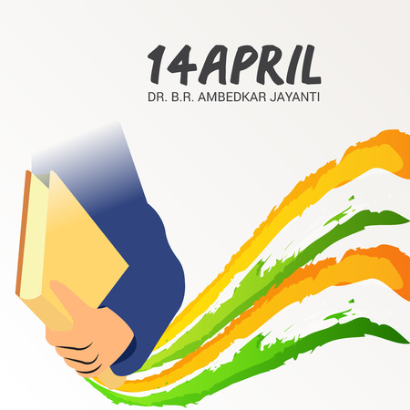 Dr Babasaheb Ambedkar Jayanti.のイラスト素材