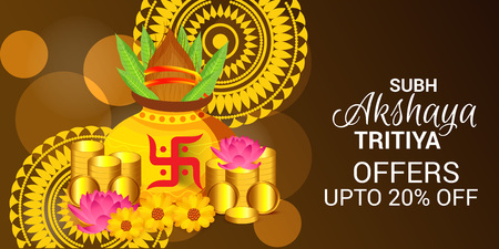 Akshaya Tritiya.のイラスト素材