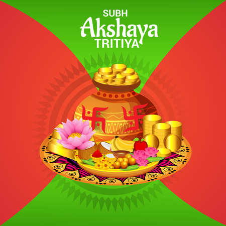 Akshaya Tritiya.のイラスト素材