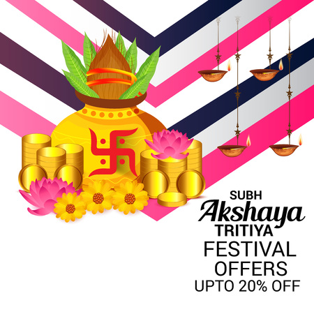 Akshaya Tritiya.のイラスト素材