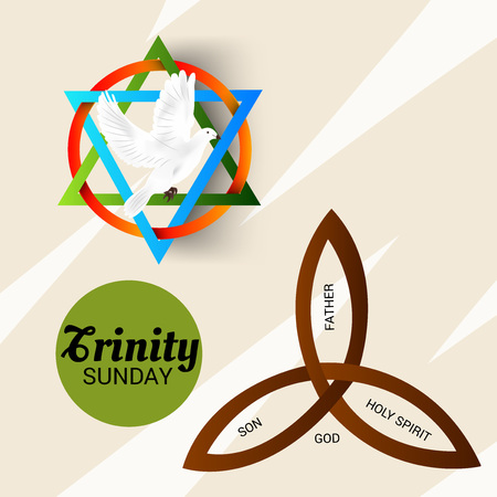 Trinity Sunday.のイラスト素材