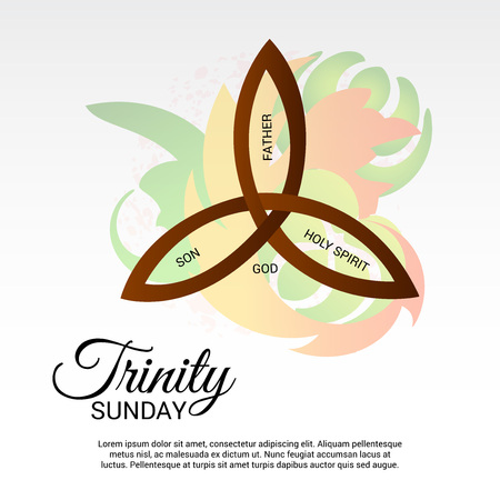 Trinity Sunday.のイラスト素材