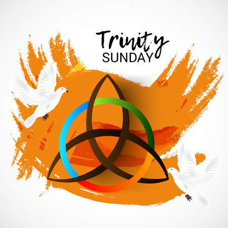 Trinity Sunday.のイラスト素材