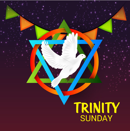 Trinity Sunday.のイラスト素材