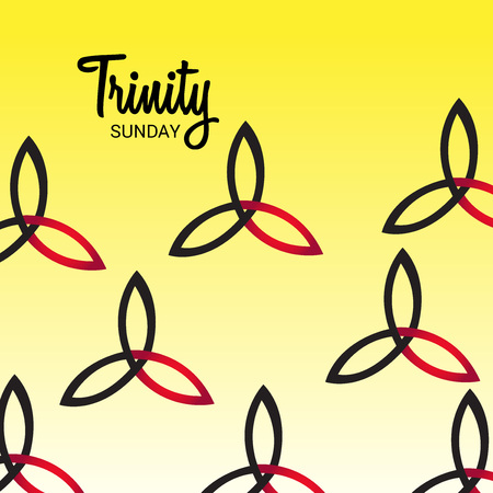 Trinity Sunday.のイラスト素材