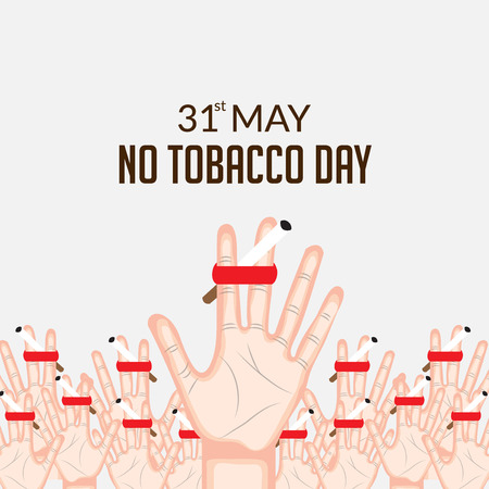 No Smoking Day.のイラスト素材