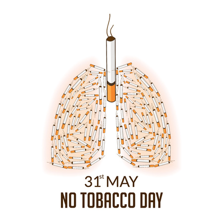 World No Tobacco Day.のイラスト素材