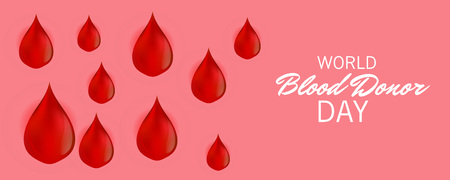 World Blood Donor Day.のイラスト素材